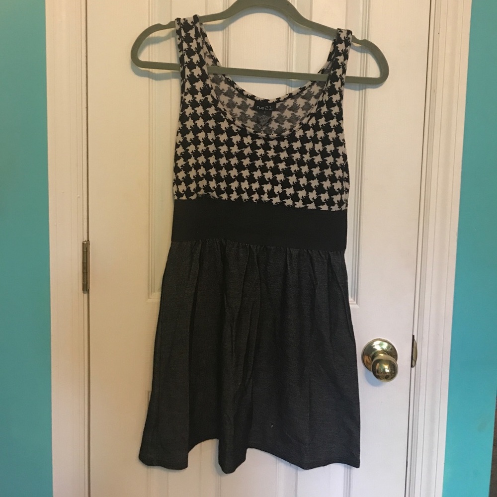 Houndstooth dress