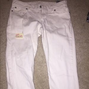 White skinny Guess Jeans