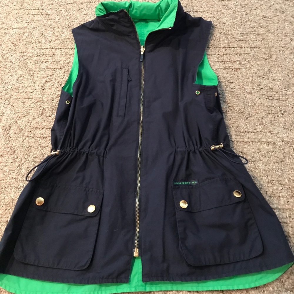 Ralph Lauren reversible vest!