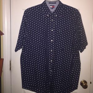 Men's short sleeve button down shirt