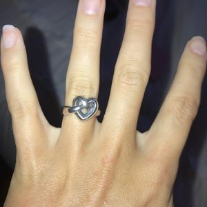 James Avery Heart knot ring