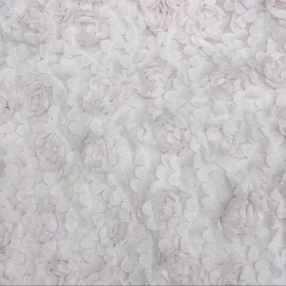 Cream Rosette Shirt - Picture 4 of 5