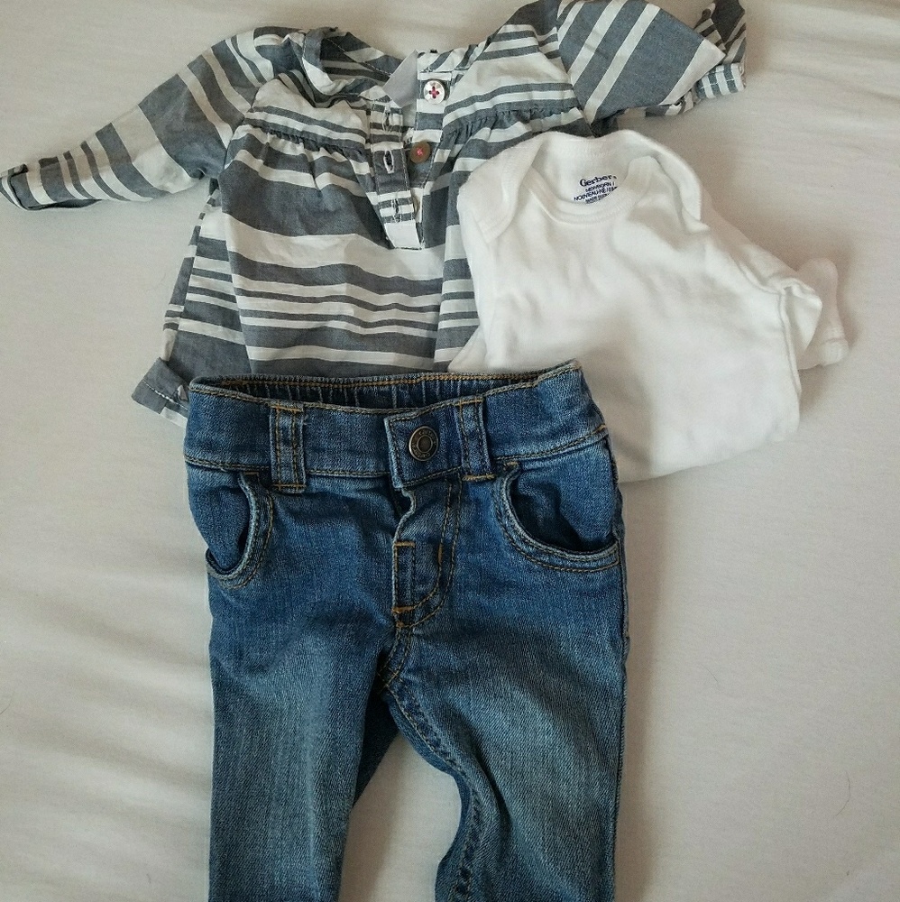 Newborn girl set