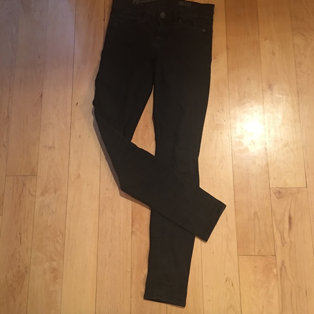Black Madewell Skinny Skinny Jeans
