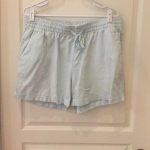Old Navy Linen Blue Shorts