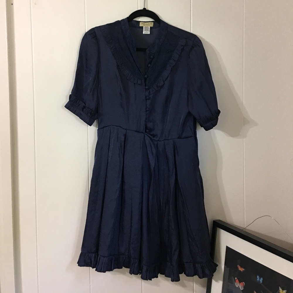 Moon Collection Navy Blue Dress