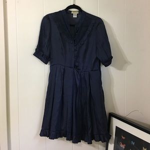 Moon Collection Navy Blue Dress