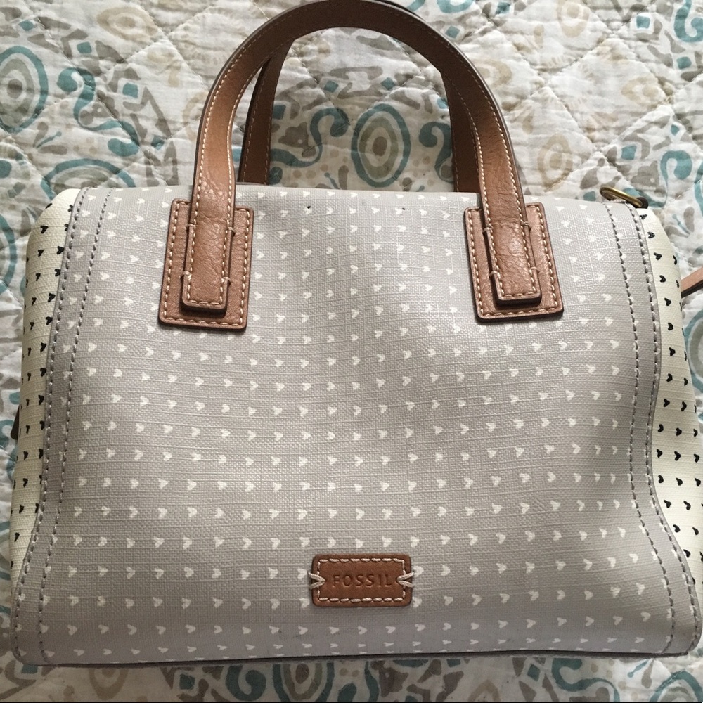 Adorable Heart Print Purse!