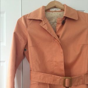 Classy autumn trench coat perfect for cooler temps