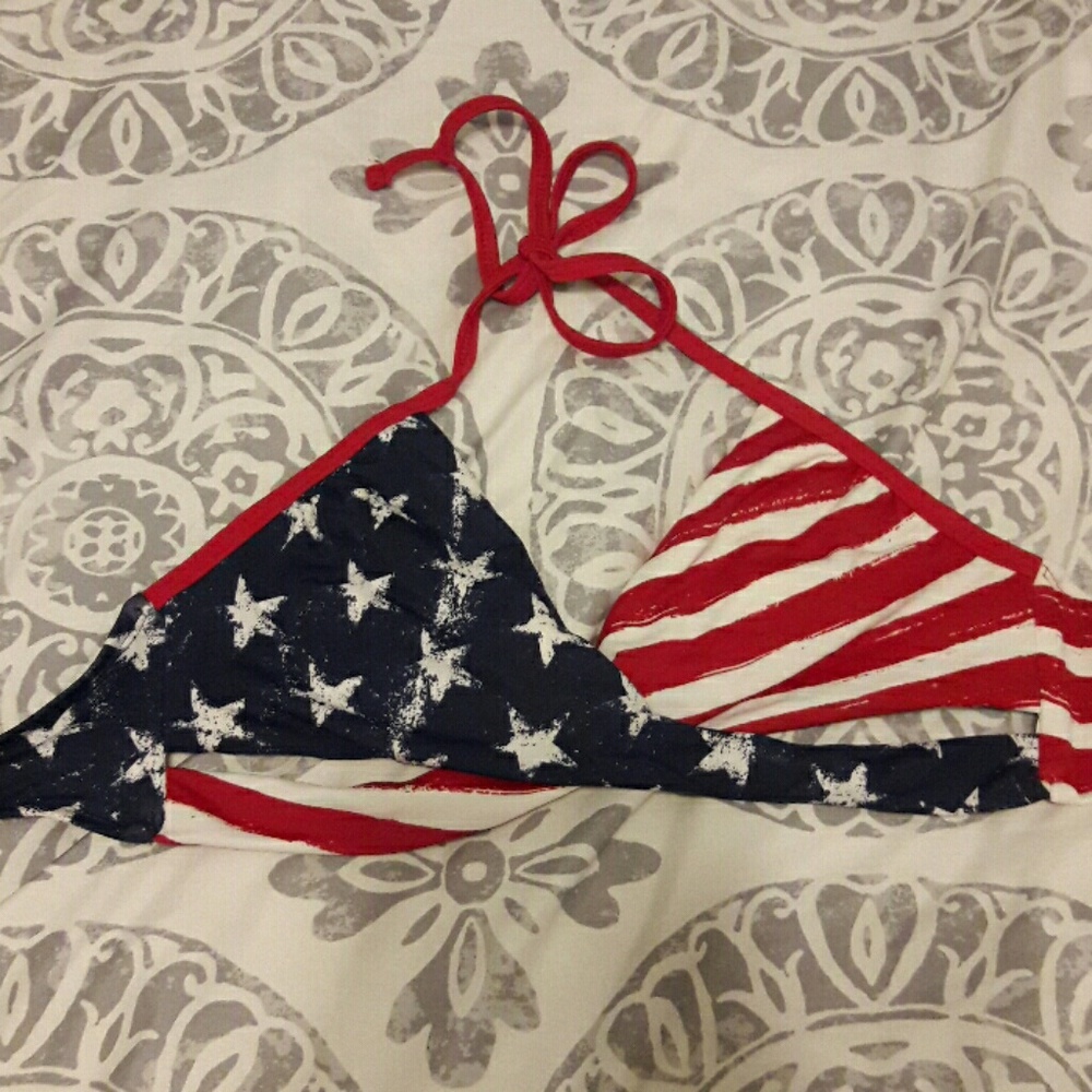 American flag bathing suit!