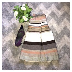 Jayuro skirt made in korea striped good condition