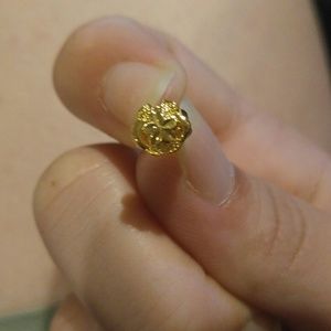 10k saudi gold earrings