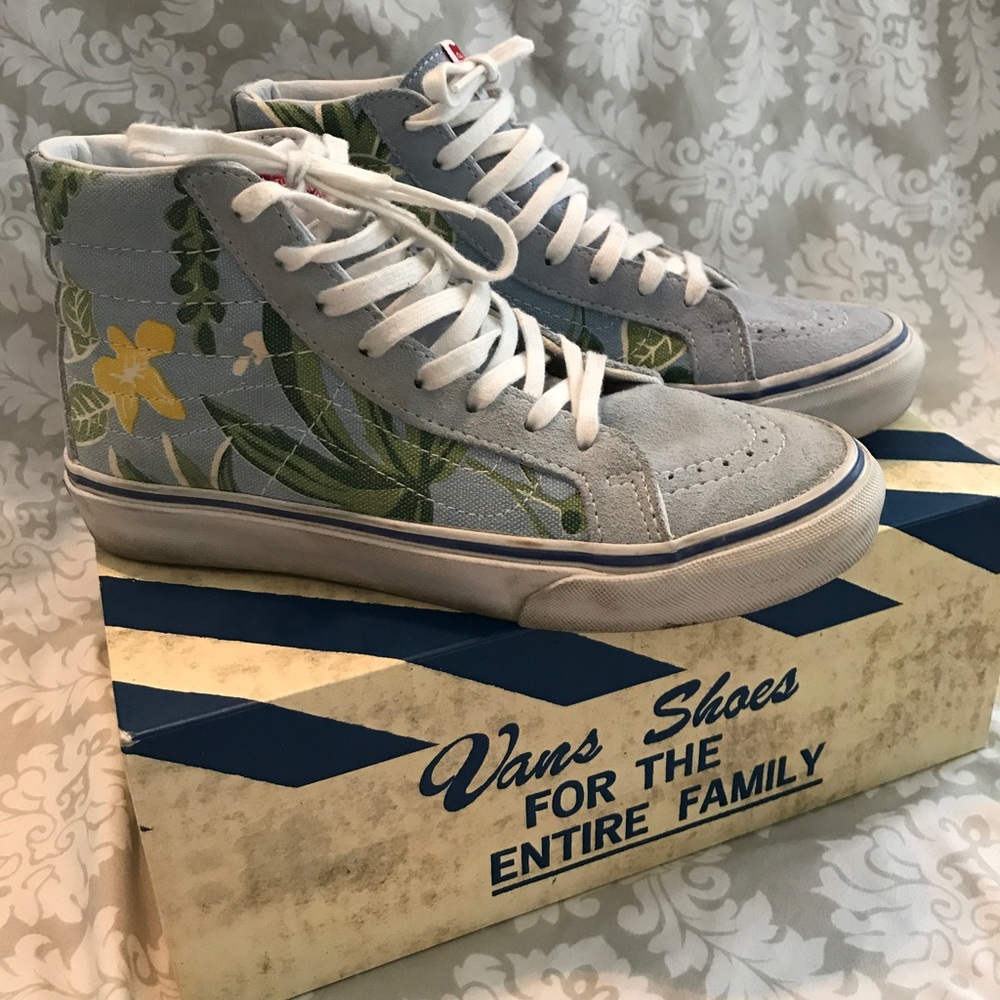 Vans - Van Doren BluBll/Hawiin Sk8-HI Slim