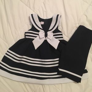 Iris & Ivy Nautical Dress with matching pants
