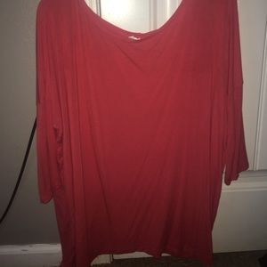 Pink Mid Sleeve Tunic Shirt