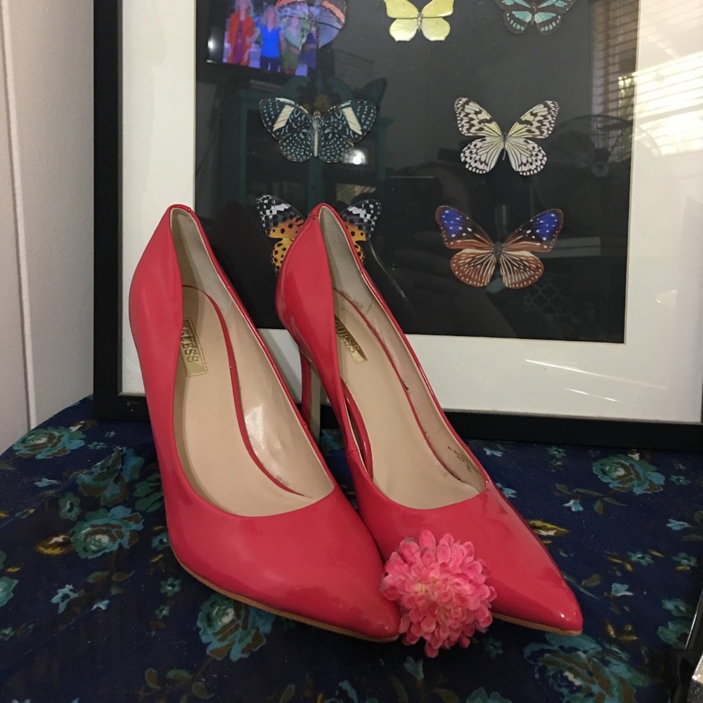 Hot Pink Guess Heels