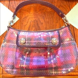 Sequin Coach purse