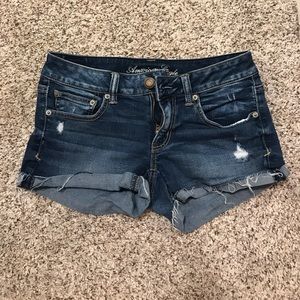 Blue jeans shorts