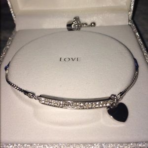 Brilliance "Love" Bracelet with Swarovski Crystals