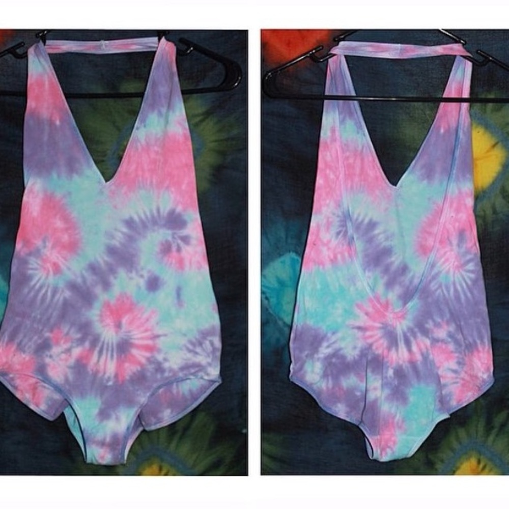 Tie dye bodysuit