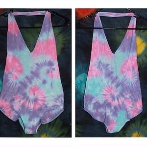 Tie dye bodysuit