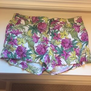 H&M Flower Print Shorts