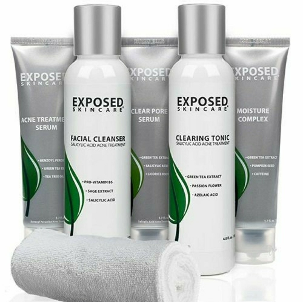NWT Exposed Skin Care Acne Treatment Expanded Kit
