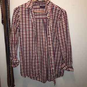 madewell plaid flannel