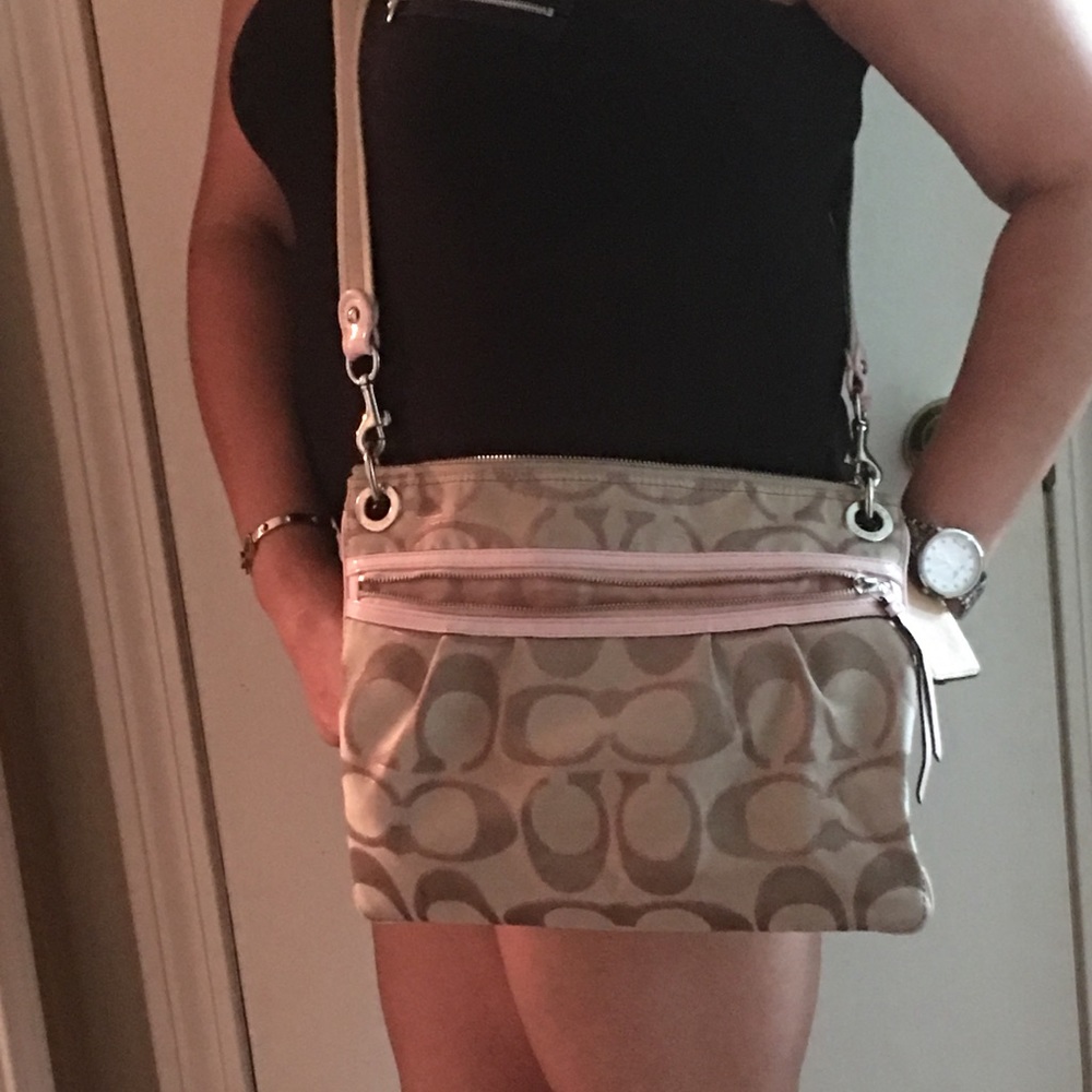 Authentic Coach crossbody handbag