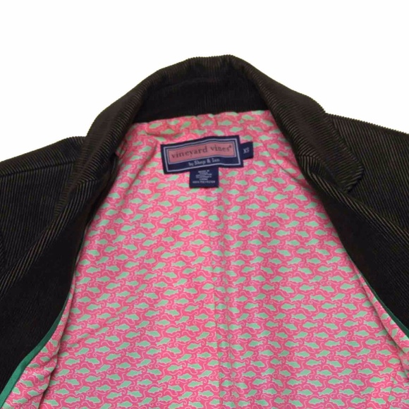 Vineyard Vines Corduroy Jacket Brown Women's XS - Picture 3 of 3