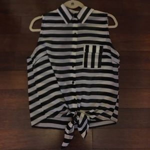 Woman's button-down blouse