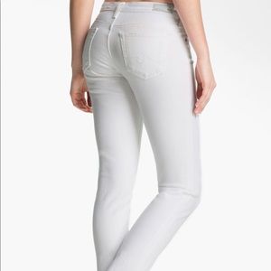 AG stilt white jeans size 25