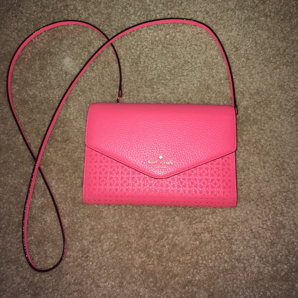 Hot pink Kate Spade crossbody