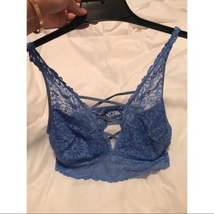 Blue VS PINK bralette strappy