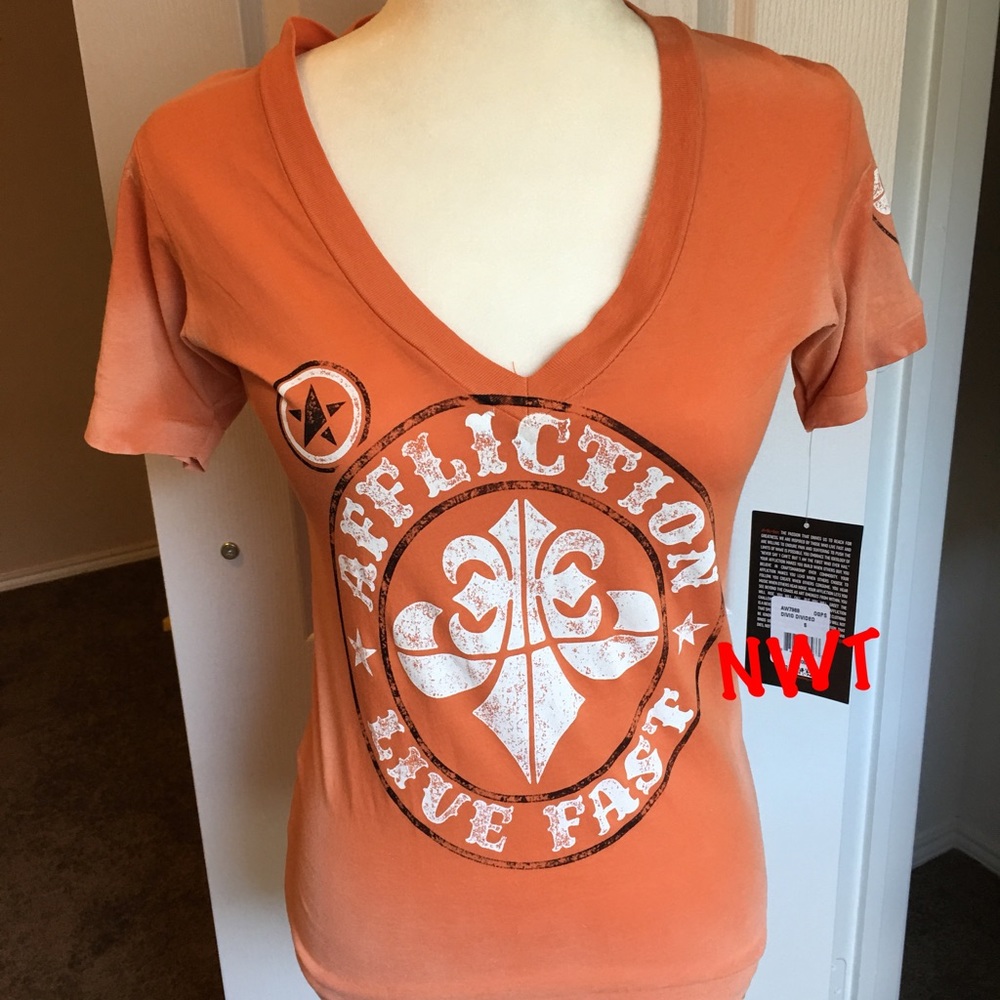 Affliction women top