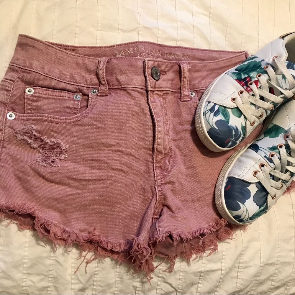 AEO High Waisted Shorts