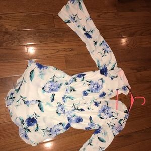 Floral romper NWT