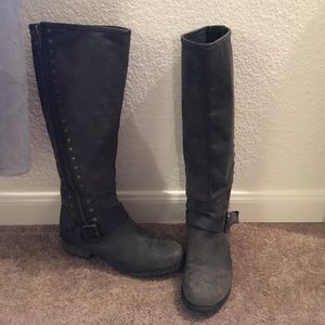Steve Madden leather boots!