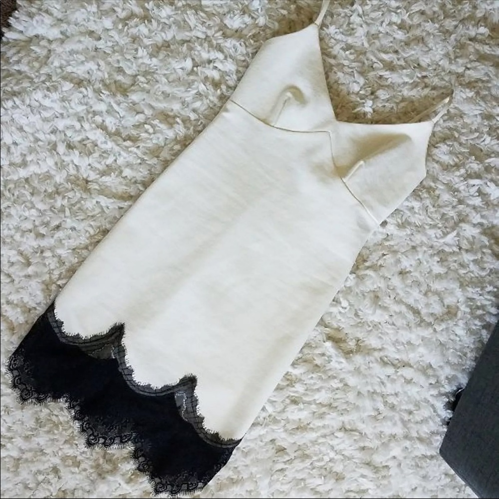 White lace dress