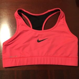 Nike dri fit sports bra
