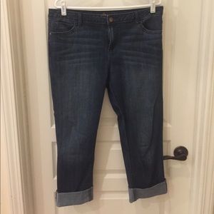 Simply Vera Roll Cuff Capris