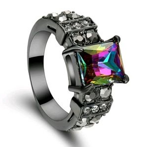 Size 9 rainbow ring