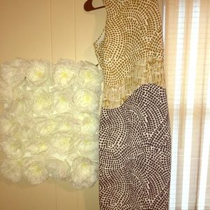 H&M midi length form fitting dress