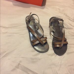 Brown sandals