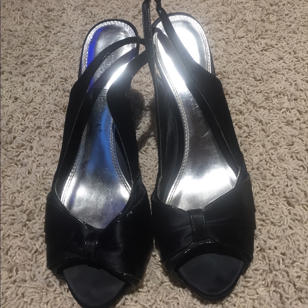 White House black market black heels.