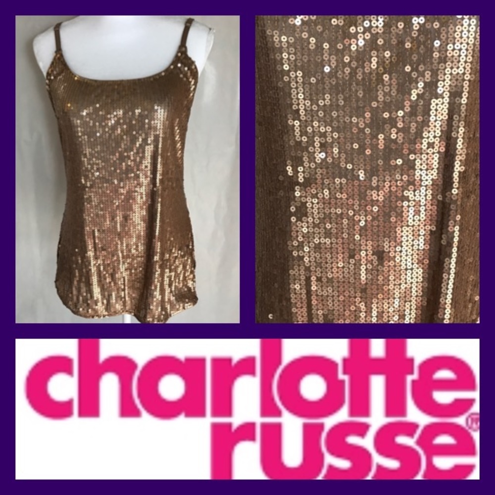 Charlotte Russe Sparking Top