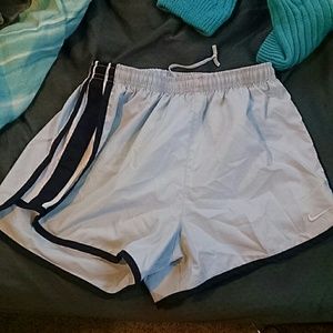 Blue dri fit NIKE running shorts!