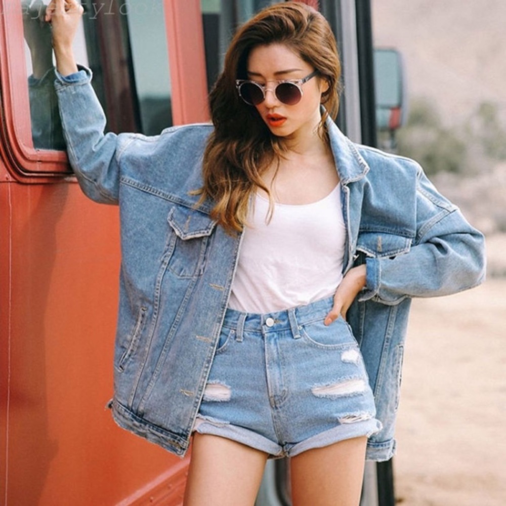 Retro Oversized Denim Jacket