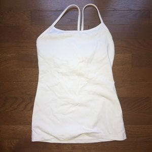 LULULEMON WHITE TANK