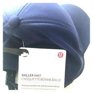 NWT Navy Blue Lululemon athletica Hat Cap